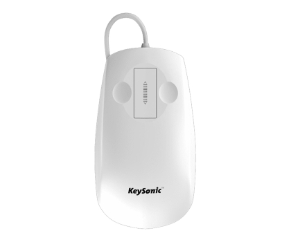 Myszka KEYSONIC KSM-5030M-W wodoszczelna IP68 biała